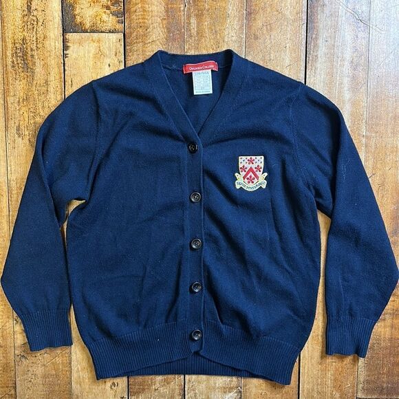 Girls size 8 Dulwich College UK cardigan - Picture 3 of 5